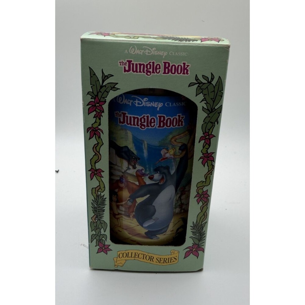 🐻🌿 The Jungle Book Collector Plastic Cup – Disney/Burger King/Coca-Cola -NIB🐻